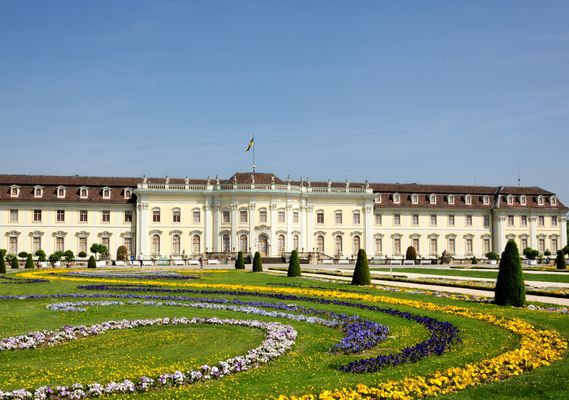 Das Ludwigsburger Schloss.